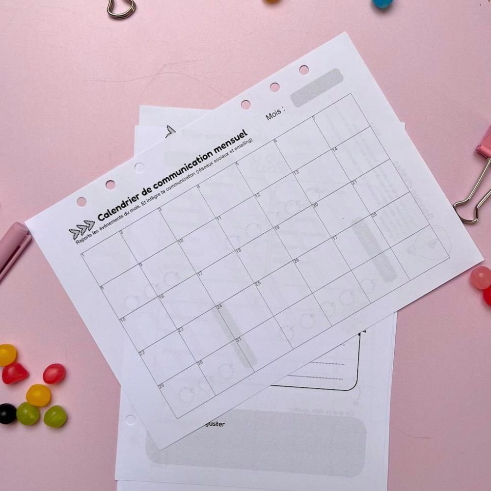 Kit communication 90 jours : réseaux sociaux et newsletter – Image 3