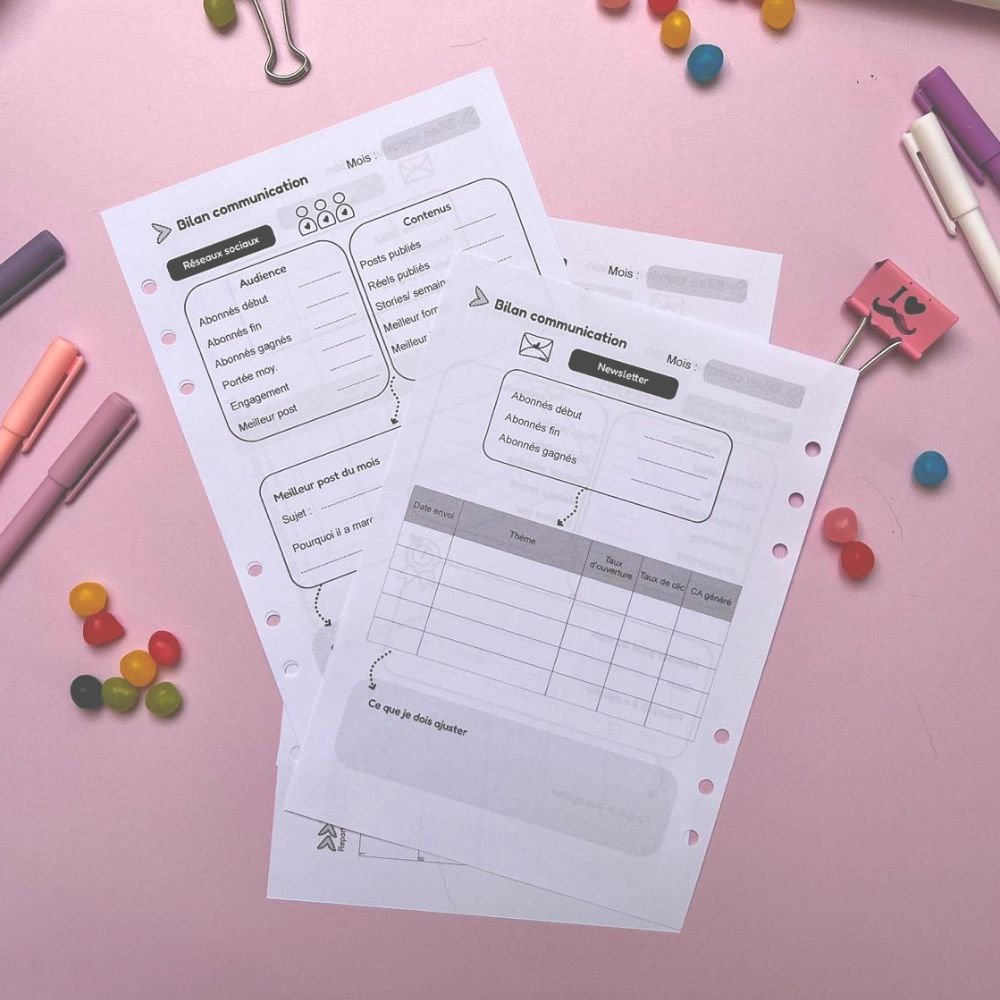 Kit communication 90 jours : réseaux sociaux et newsletter – Image 5